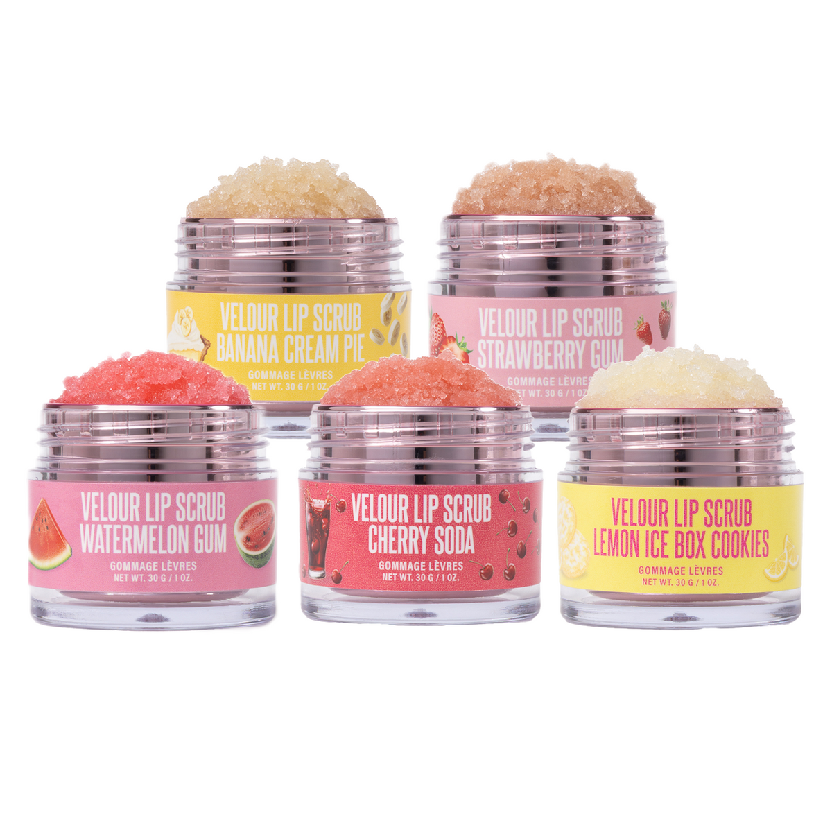 Ultimate Lip Scrub 5pc Bundle