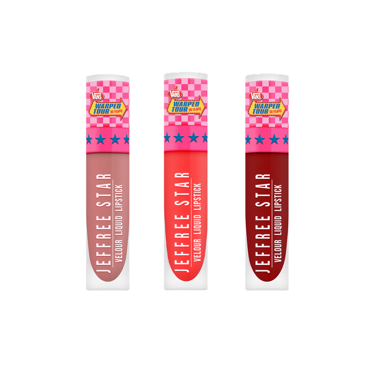 Vans Warped Tour Velour Liquid Lipstick Trio